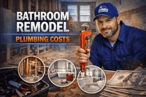 bathroom remodel plumbing costs